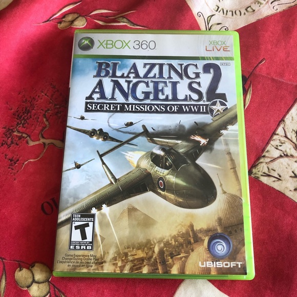 ⭐️3/$25⭐️  XBox 360 LIVE ~ Blazing Angels 2: Secret Missions of WWII - Picture 1 of 1